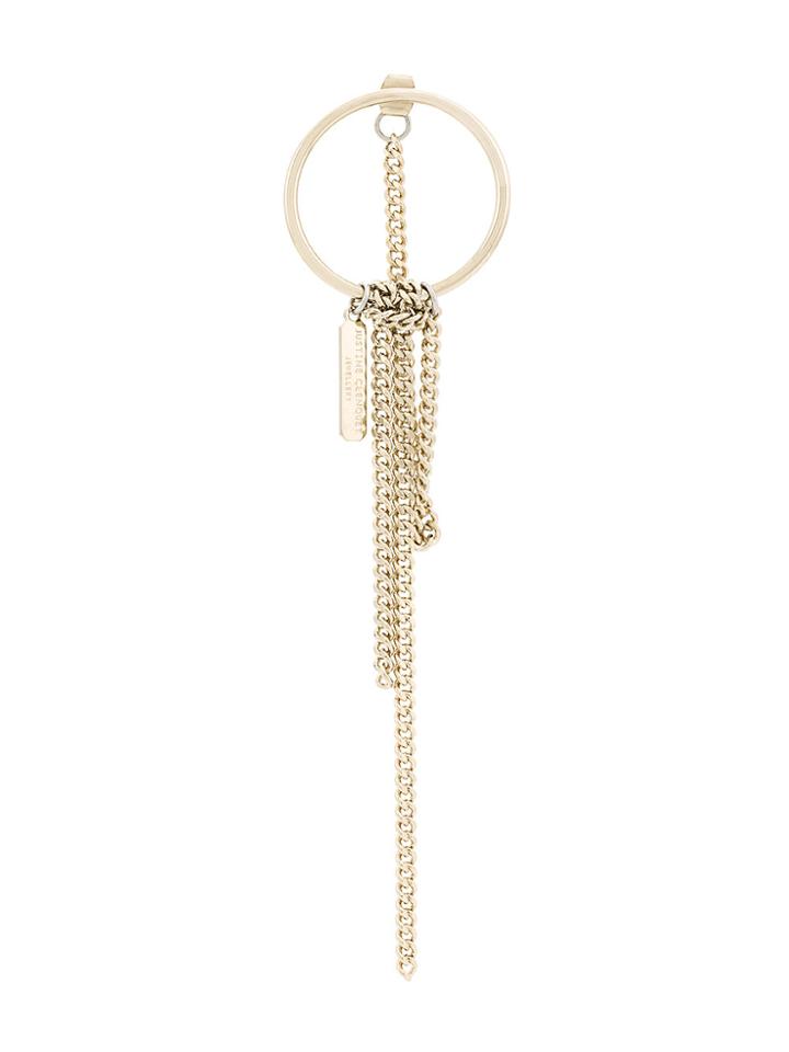 Justine Clenquet Lilly Two Tone Earrings - Metallic