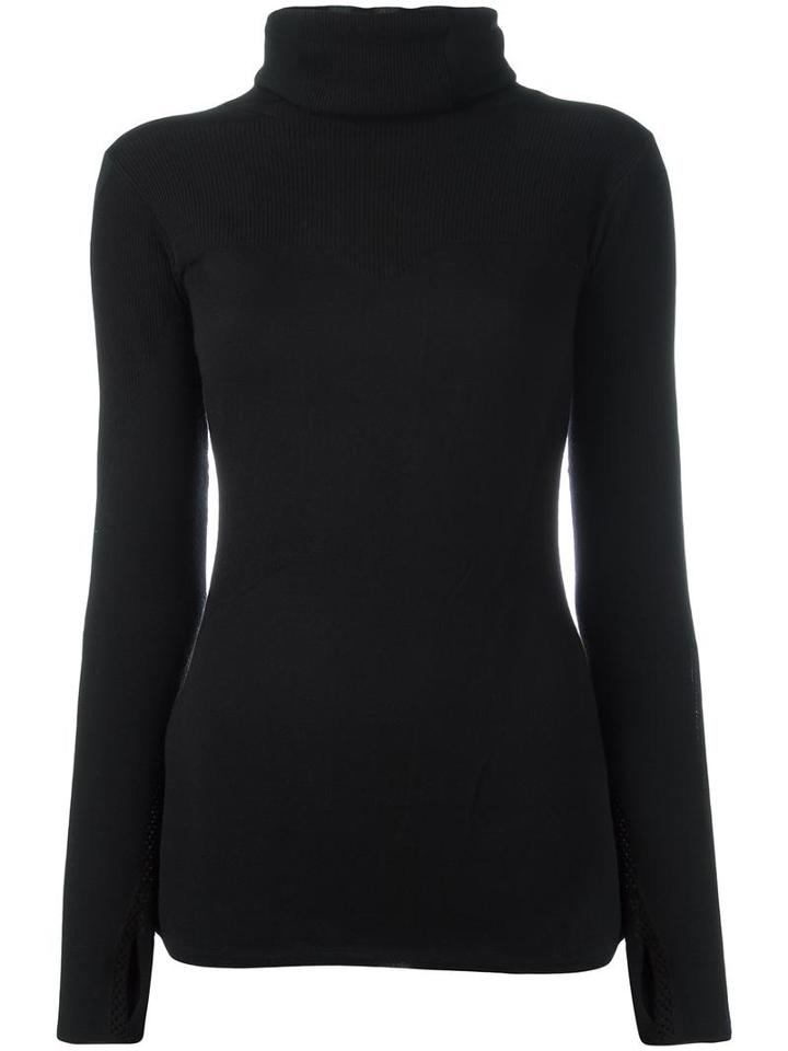 Y-3 Roll Neck Jumper, Women's, Size: Medium, Black, Polyamide/polyester/wool/other Fibers