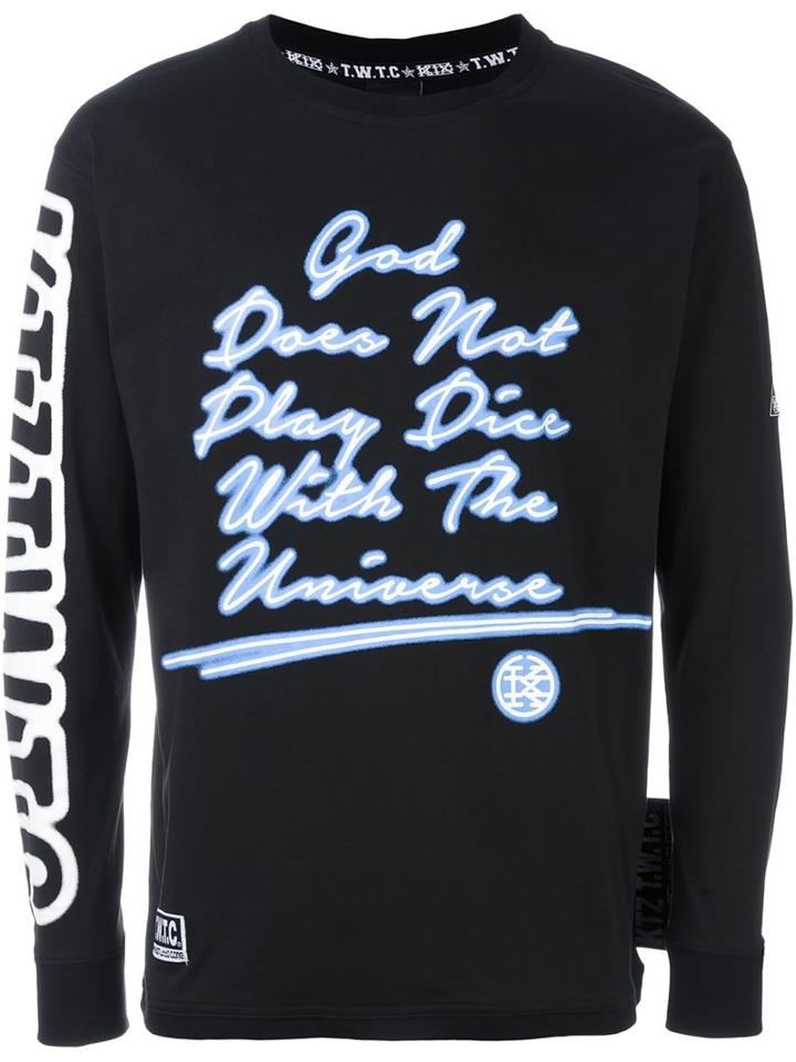 Ktz Quote Print Sweatshirt