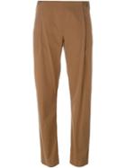 Stephan Schneider Leather-trimmed Trousers