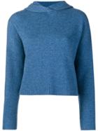 Theory Hooded Jumper - Blue
