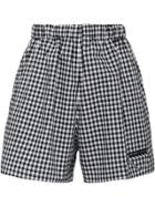 Prada Vichy Check Shorts - Black