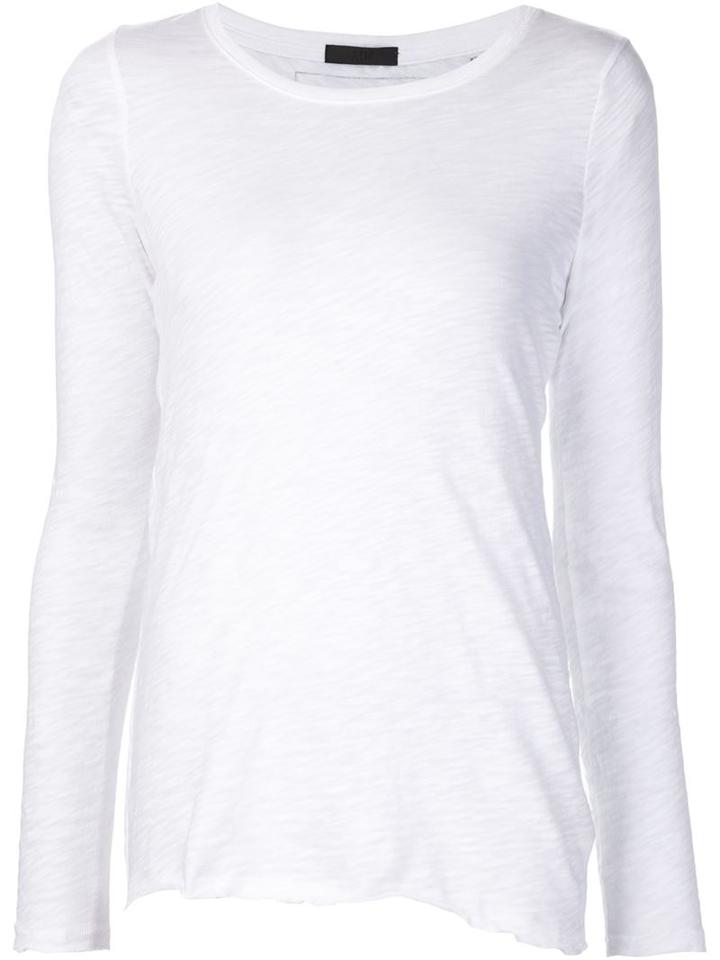 Atm Asymmetric Hem Longsleeved T-shirt