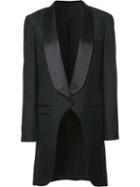 Alexander Wang Exotic Dancer Long Blazer, Women's, Size: 2, Black, Wool/polyester