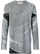 Damir Doma Geometric Print Sweatshirt - Black