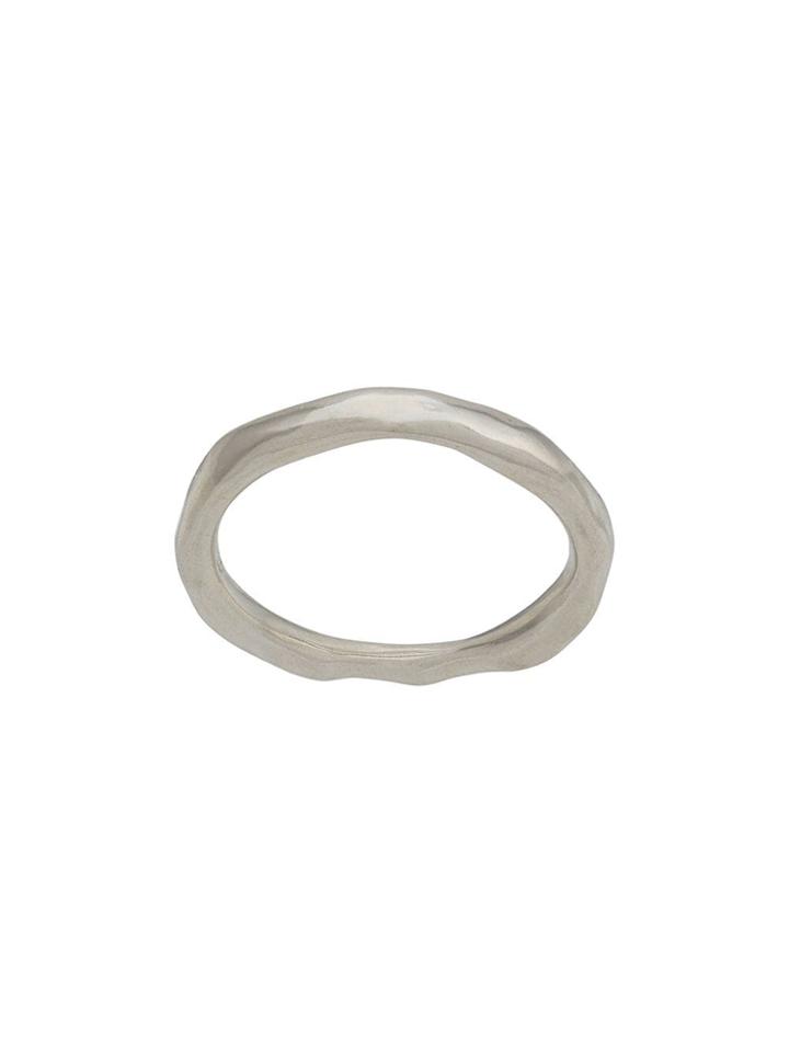 Rosa Maria Classic Asymmetric Ring - Silver