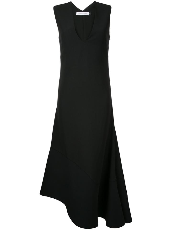 Christopher Esber Slanted Saddle Dress - Black