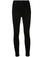 Nobody Denim Siren Skinny Ankle Luxe Black Jean, Women's, Size: 25, Cotton/elastodiene/polyamide/modal