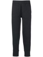 Armani Jeans Tapered Casual Trousers - Black
