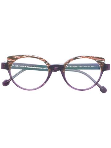 Res Rei Azalea Glasses - Pink & Purple