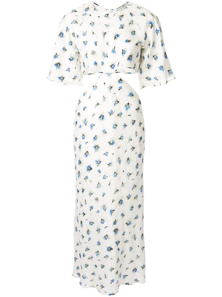Georgia Alice Fleur Cut Out Dress - White