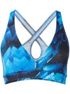 Bodyism I Am Electric Top, Women's, Size: Large, Blue