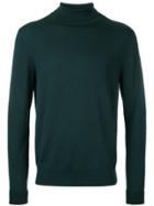 Kent & Curwen Roll Neck Jumper - Green