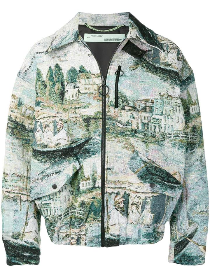 Off-white Lake Jacquard Jacket