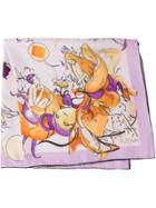 Prada Fantasy Silk Foulard - Neutrals