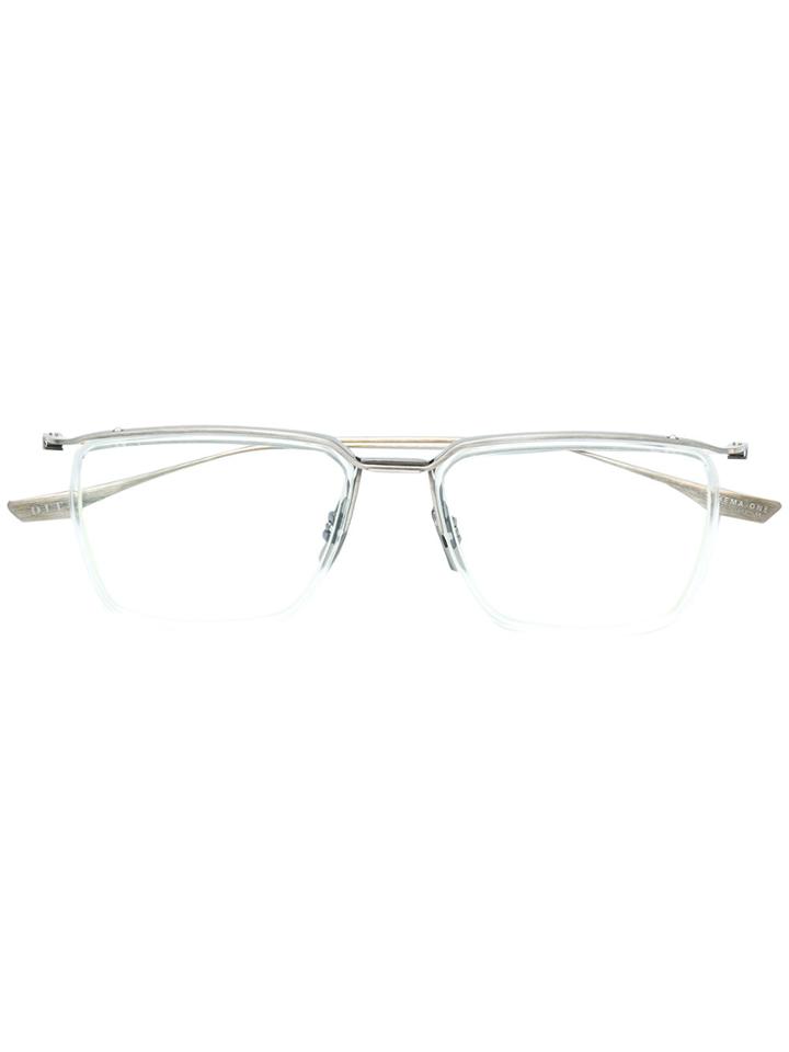 Dita Eyewear Classic Square Glasses - Metallic