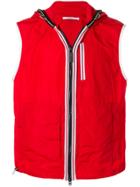 Givenchy Hooded Gilet - Red