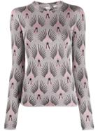 Paco Rabanne Metallic Knit Jumper - Silver