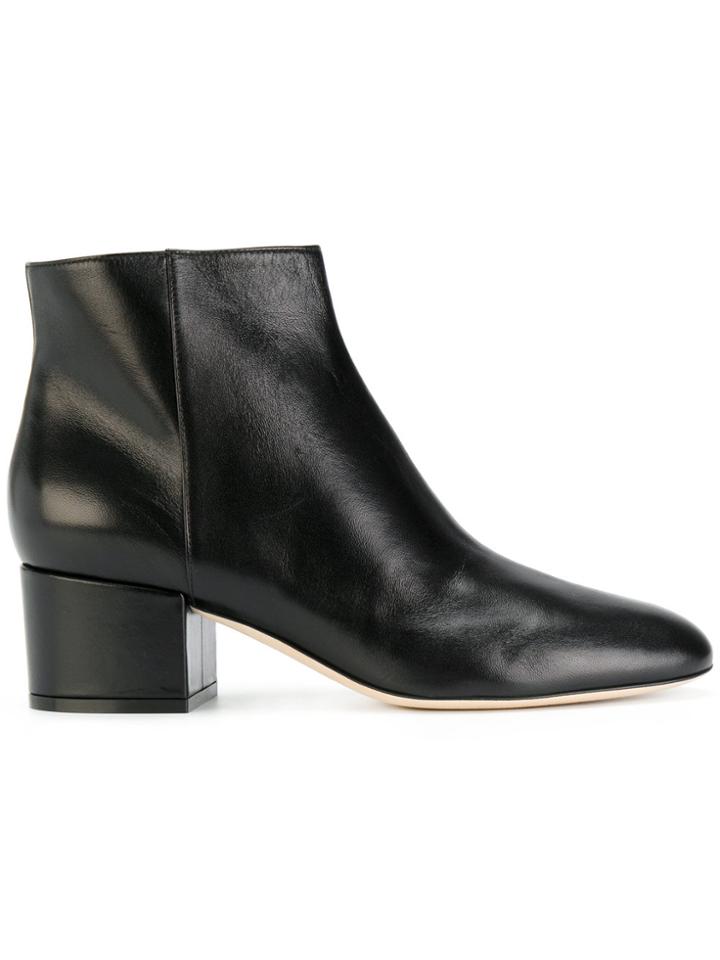 Sergio Rossi Classic Ankle Boots - Black