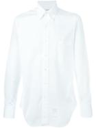 Thom Browne Button Down Shirt, Men's, Size: 5, White, Cotton