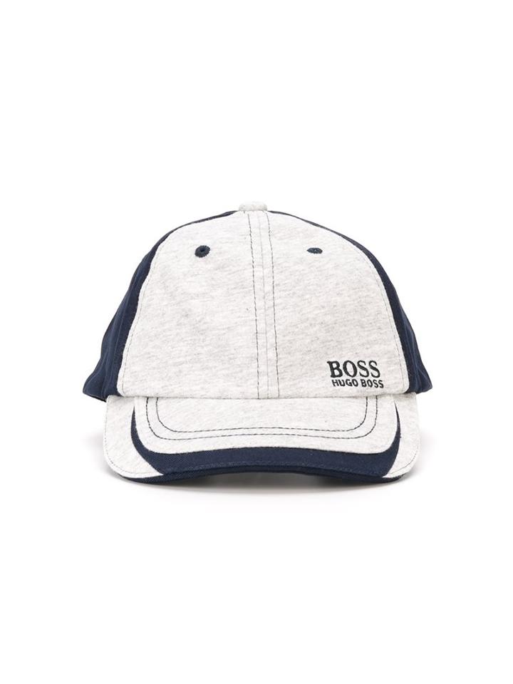 Boss Kids Layered Cap, Boy's, Size: 56 Cm, Blue