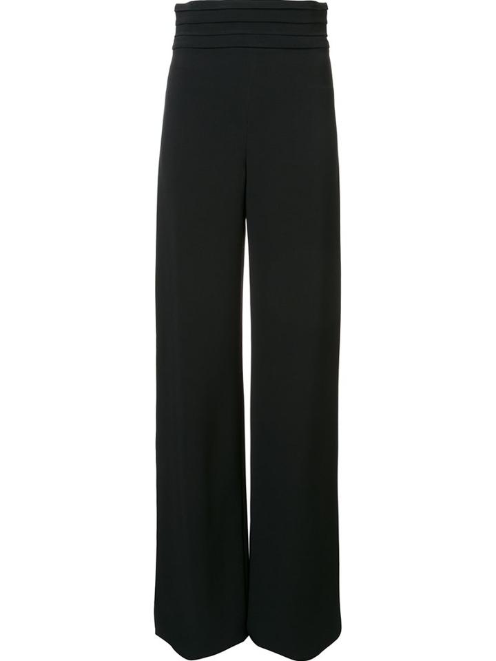 Cushnie Et Ochs High-waisted Trousers, Women's, Size: 2, Black, Viscose/spandex/elastane