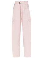 Isabel Marant Inny Paperbag Waist Trousers - Pink