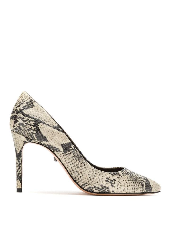 Schutz Schutz S0172300050628 Natural Furs & Skins->leather - White