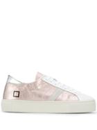 D.a.t.e. Lace-up Sneakers - Pink