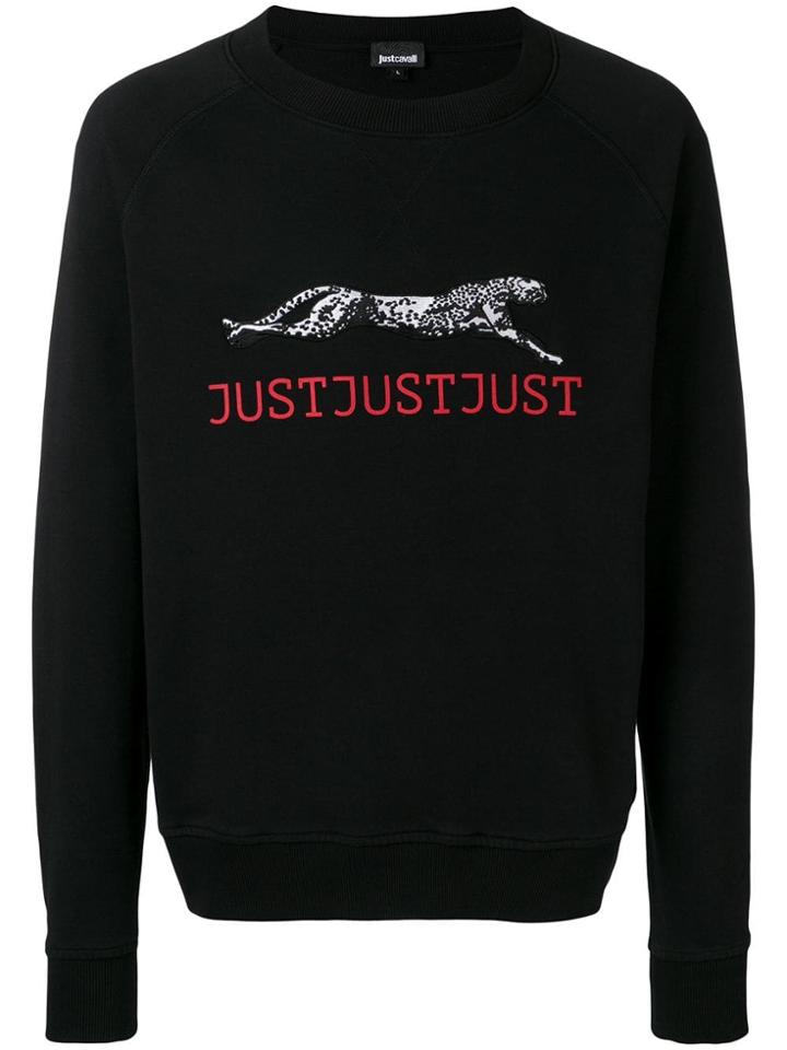 Just Cavalli Just Sweatshirt - Black