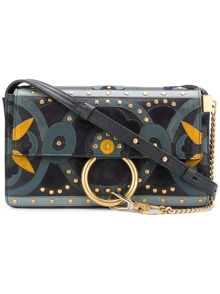Chloé Small Faye Shoulder Bag - Blue