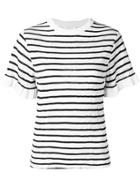 Chloé Knitted Pointelle T-shirt - White