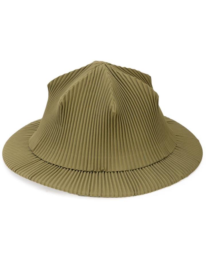 Homme Plissé Issey Miyake Pleats Hat - Green