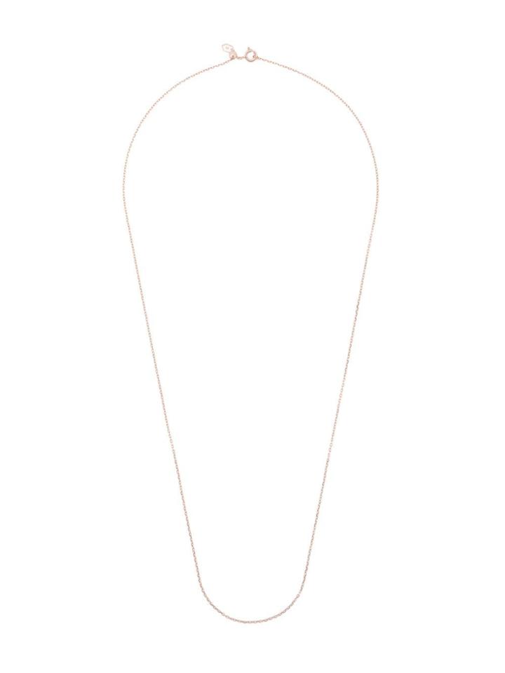 Maria Black Chain 65 Necklace - Pink