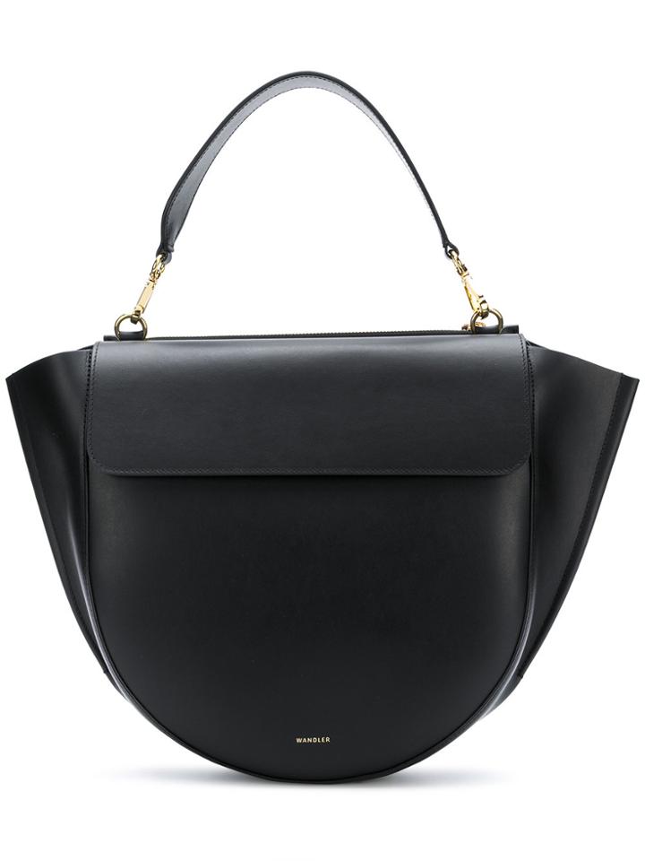 Wandler Top Handle Tote Bag - Black