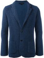 Lardini Tweed Blazer, Men's, Size: Xl, Blue, Nylon/wool