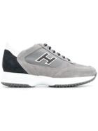 Hogan New Interactive Panelled Sneakers - Grey