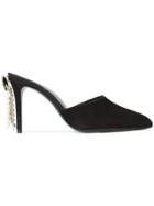 Magda Butrym Embellished Heel Mules - Black