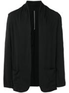 Attachment - Shawl Lapel Cardigan - Men - Cotton - Ii, Black, Cotton