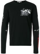 Mcq Alexander Mcqueen Printed Long Sleeve T-shirt - Black
