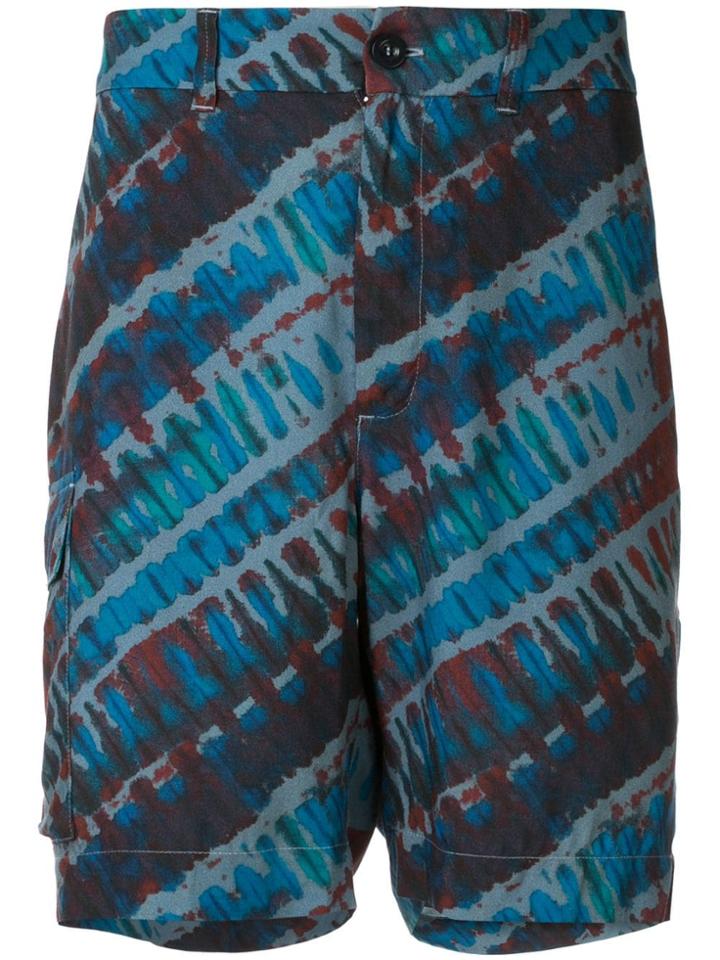 Missoni Printed Bermuda Shorts - Blue