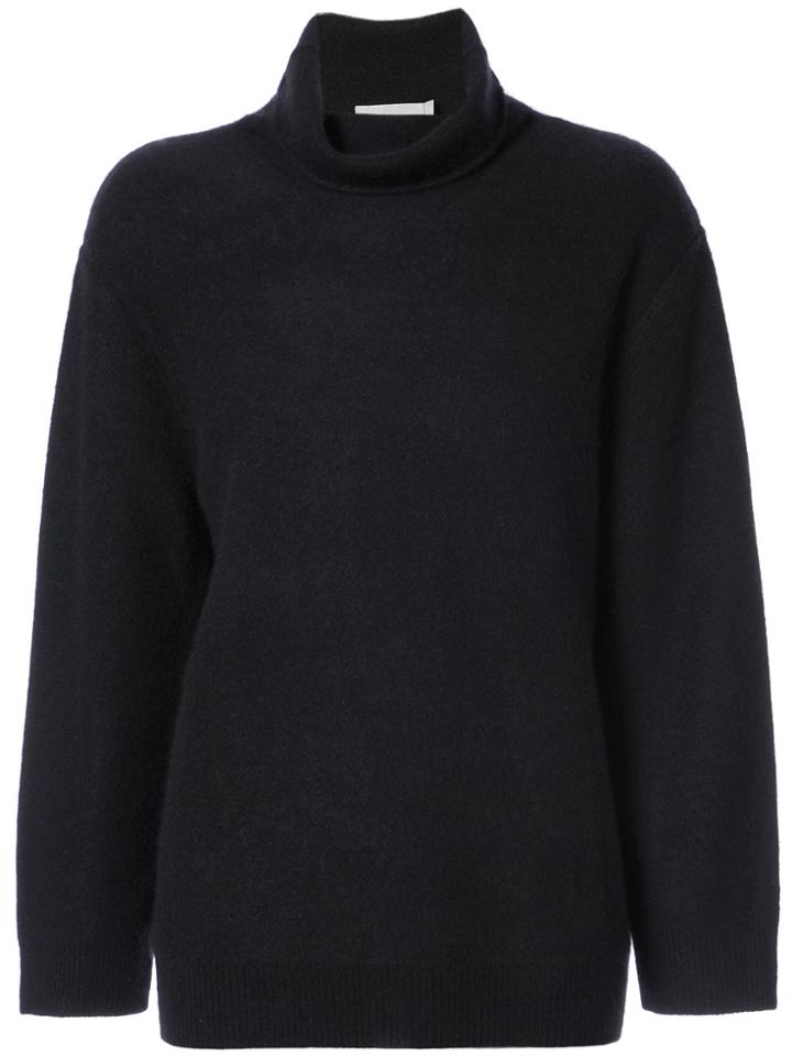 Vince Roll Neck Jumper - Black