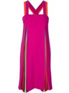 Mary Katrantzou 'acer' Dress, Women's, Size: 12, Pink/purple, Triacetate/polyester