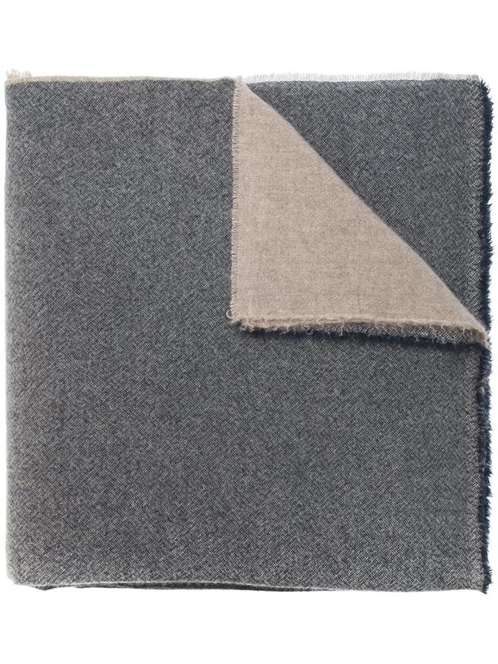 Daniela Gregis Frayed Edge Scarf, Women's, Nude/neutrals, Cashmere