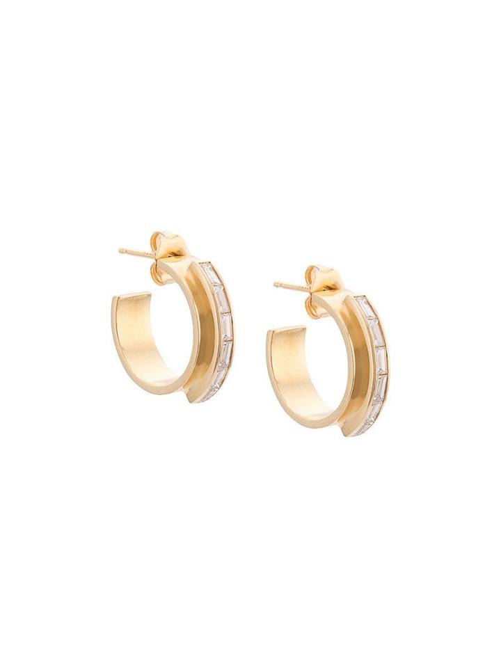 Azlee Small Hoops - Yellow