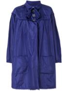Chanel Vintage 2008 Pussy-bow Overcoat - Pink & Purple