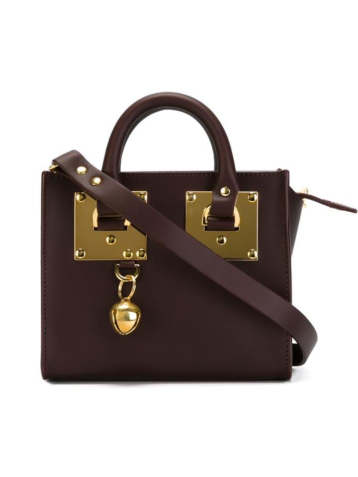Sophie Hulme 'albion' Tote Bag, Women's, Red