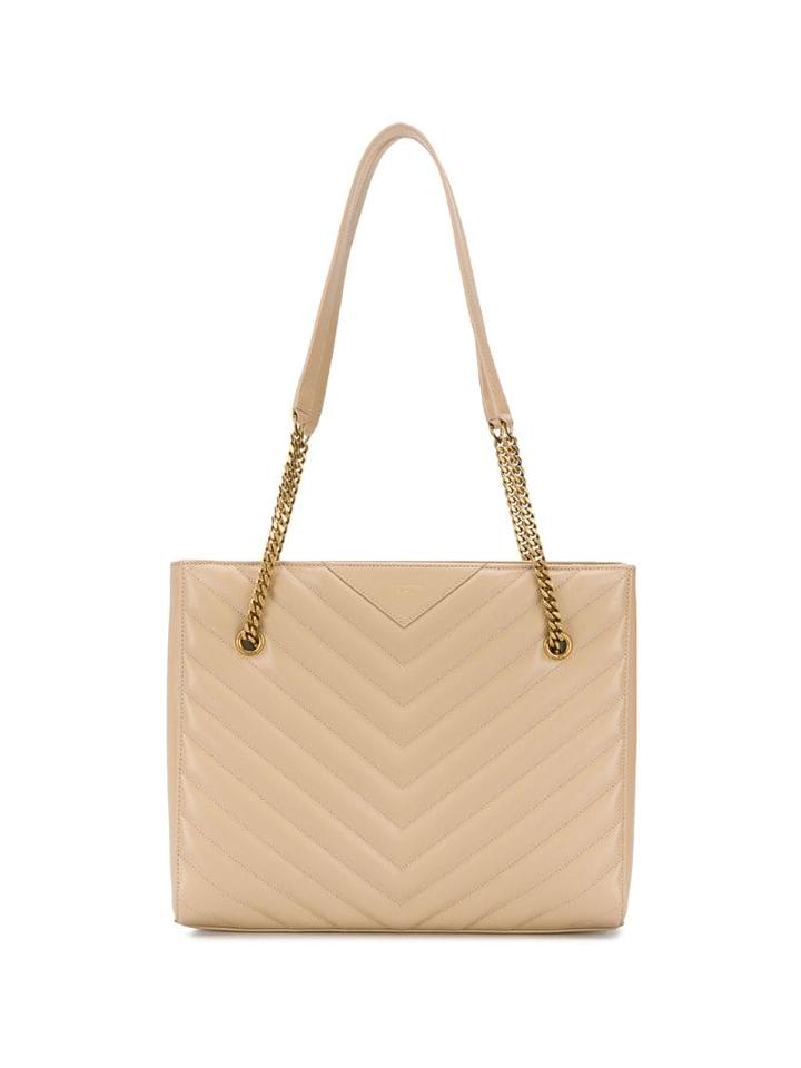Saint Laurent Tribeca Tote Bag - Neutrals