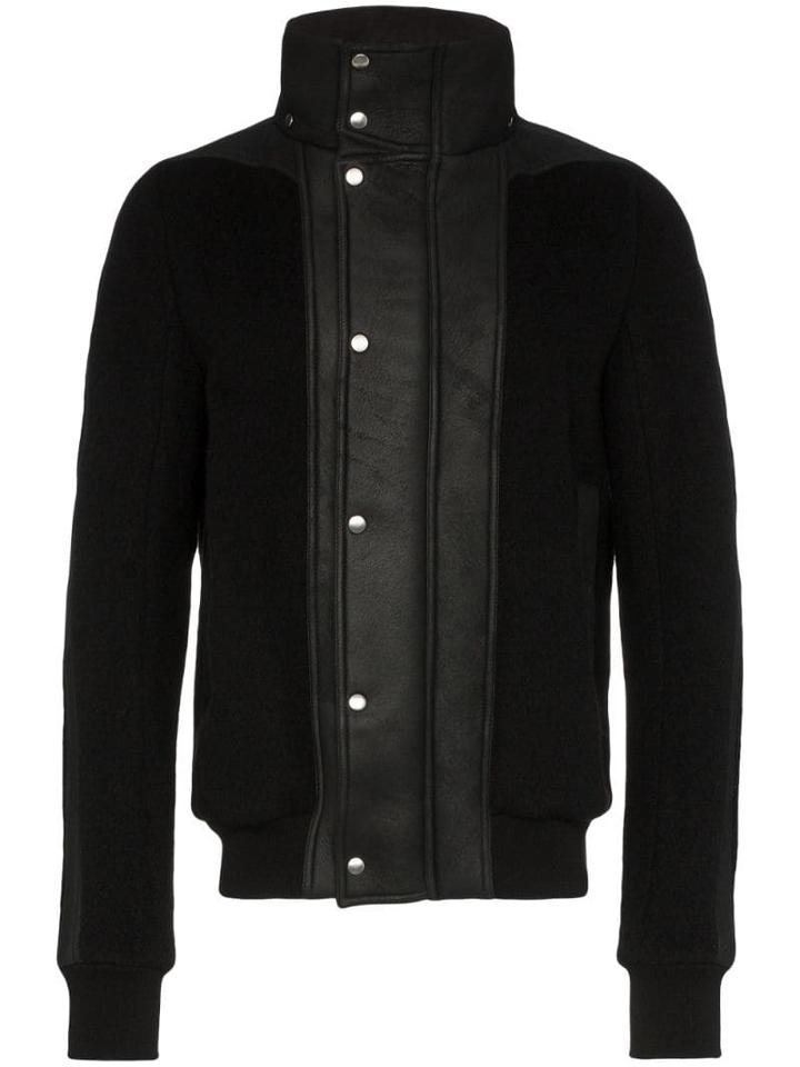 Rick Owens Dustulator Bomber Jacket - Black