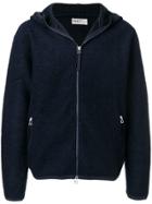 Universal Works Zip Knitted Hoodie - Blue